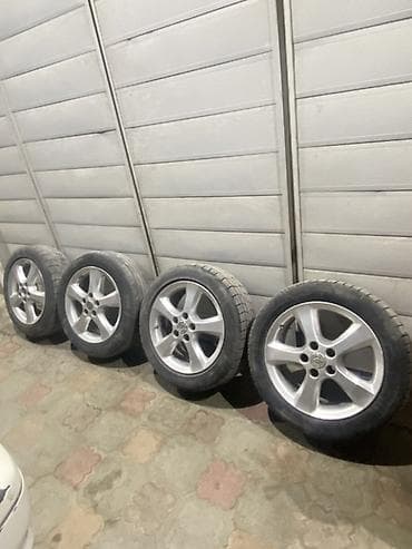 шин 16: Колеса в сборе R 16, Зима, Б/у, Комплект, Легковые, Литые, отверстий - 5 — 1