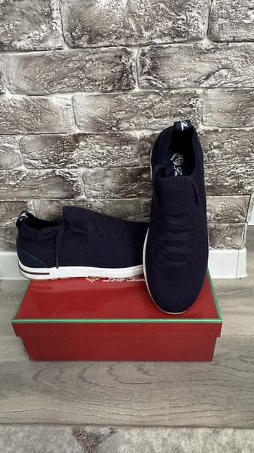 nike react: Мужские кроссовки, 42, 43, Loro Piana, Новый, цвет - Синий, Самовывоз, Платная доставка — 3