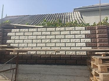 Оңдоп-түзөө жана курулуш: Облицовочные блоки/панели под колотый камень для фасадов и заборов - — 4