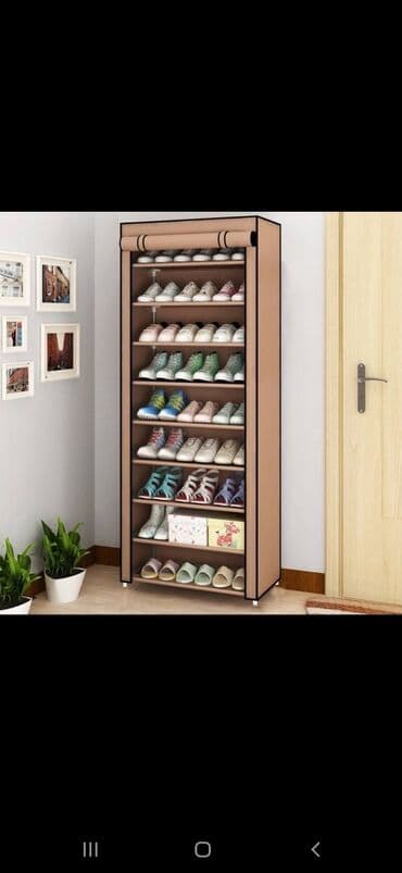 одежда новорожденных: Складной тканевый шкаф, Новый — 3