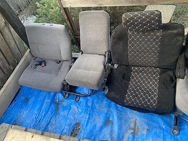 сиденья хонда степ: Комплект сидений, Ткань, текстиль, Honda 2003 г., Б/у, Оригинал — 3