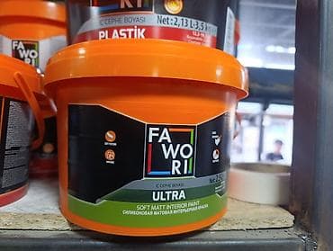 Силиконовая матовая интерьерная краска FAWORI ULTRA. - Тип