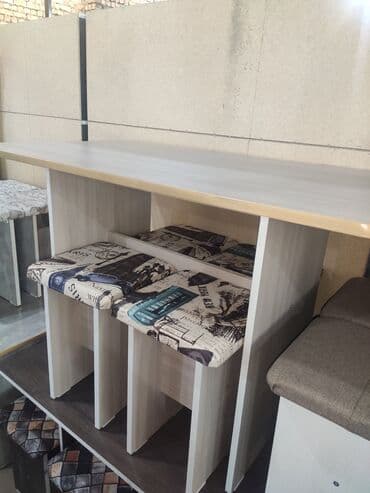 кухонный стол ош: Столы новые кухонные Новые столы со стулчиками на кухню из российского — 3