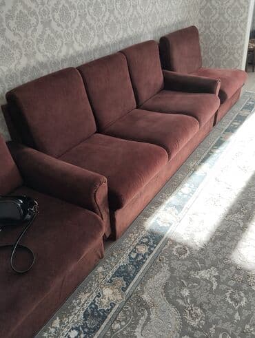 кровати резные: Раскладной диван, Б/у — 3