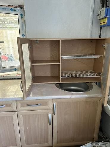 кухонные горнитуры: Кухонный гарнитур, Б/у, ДСП, Самовывоз — 3