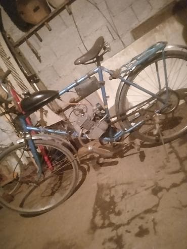 мото фреза: Моторизированный велосипед (переделка на базе классического дорожного — 2