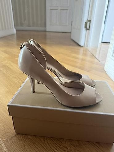 Жеке буюмдар: Туфли, 38, Michael Kors, Колдонулган, түсү - Саргыч боз — 2