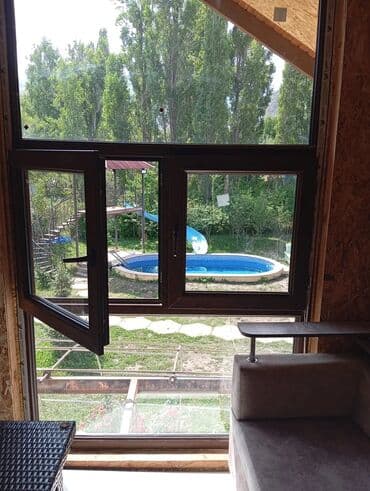 двухэтажный дом в бишкеке: Особняк с баней у реки. мощная парилка,караоке, казаны,мангалы — 23