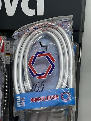 Душевые насадки, лейки: Гибкий шланг для душа «Сантехник» - Цвет: белый - Материал оболочки — 1