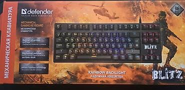 logitech g103: Клавиатура, Механическая, Проводное подключение, Размер: 80% — 2