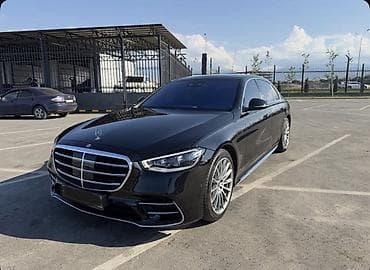 Продажа авто: Mercedes-Benz S-Class: 2022 г., 5 л, Автомат, Бензин, Седан — 2