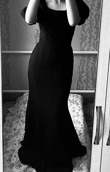 Личные вещи: Вечернее платье, Русалка, Длинная модель, С рукавами, M — 2