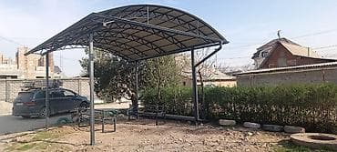 мастит: Навес, Арочный, Металл, Профнастил, Гарантия — 3