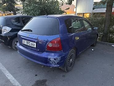 fit 2012: Honda Civic: 2002 г., Бензин, Хэтчбэк — 4