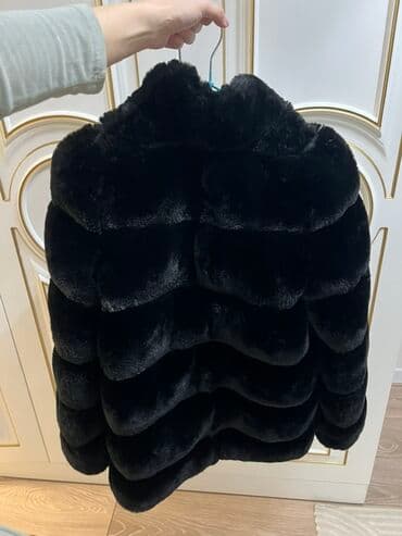 шуба кроликовая: Шуба, Короткая модель, S — 2