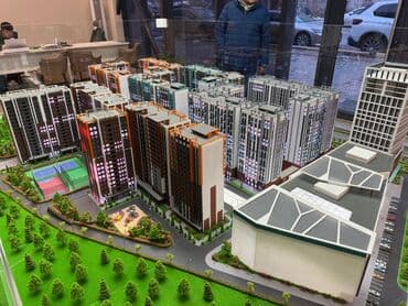 ихлас джал'' камера 1: 1 комната, 54 м², Элитка, 7 этаж, ПСО (под самоотделку) — 8