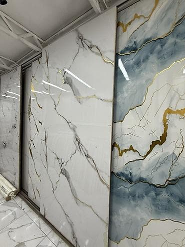 Гибкий мрамор для стен - Производство: Кыргызстан - Поверхность at lalafo.kg Гибкий мрамор для стен - Производство: Кыргызстан - Поверхность