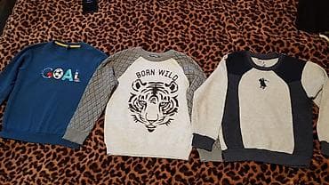 Бөбөктөр үчүн топтомдор: Цена за все 3 -800 сом. 3 кофты / свитера на 6-7 лет. Теплые!!! — 1