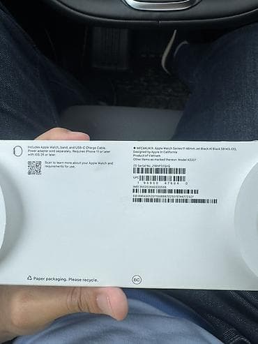 Apple Watch: Apple Watch Series 11, 46 мм, сотовая версия (Model A3337), цвет Jet — 3