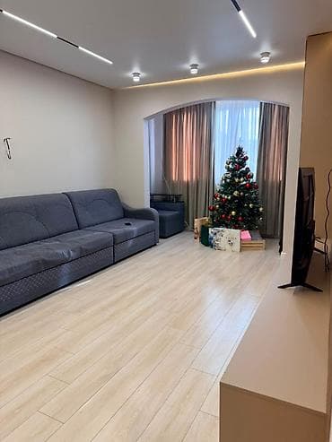 3 комнаты, 103 м², 106 серия улучшенная, Кок-Жар мкр 106 серия улучшенная, 9 этаж, Евроремонт — 3