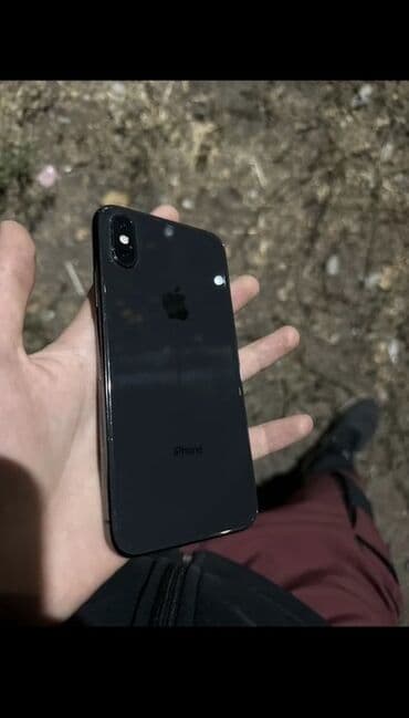 iphone 12 pro max цена бишкек бу: IPhone Xs, Колдонулган, 64 ГБ, Space Gray, 74 % — 1