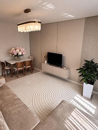 Недвижимость: 2 комнаты, 56 м², Дордой Плаза ТРЦ 105 серия, 8 этаж, Евроремонт — 5