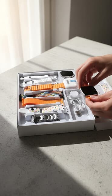 цена эпл вотч: Продаю часы комплектация идёт наушники 7 ремешков зарядка и чехол на — 1