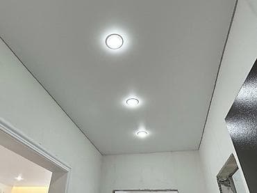 натуральный воротник: Натяжной потолок Матовое Монтаж — 2