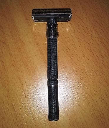 Музыкальные инструменты: Винтажный металлический бритвенный станок с изменяемым углом наклона — 2