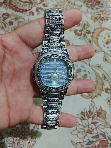 apple ipod nano 3: Наручные часы в стиле Patek Philippe Nautilus с резным металлическим — 1