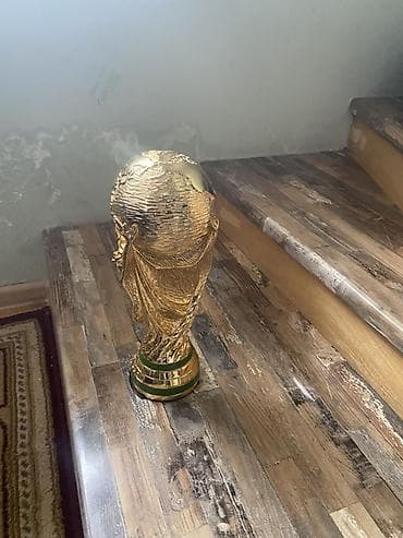 химия для краски: Кубок в стиле трофея чемпионата мира по футболу - Материал — 2