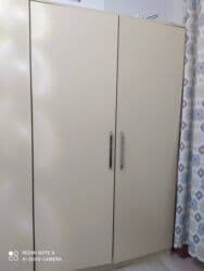 Кухонные шкафы: Шкаф для одежды, Б/у, Прямой, ЛДСП — 6