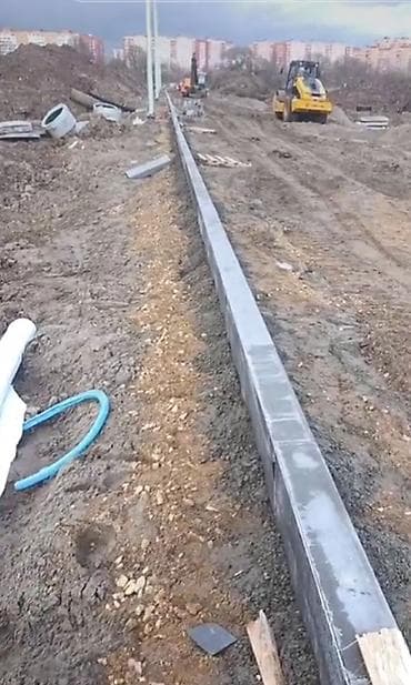 Электрики: Устройство дорожного/тротуарного бордюра под ключ - Монтаж — 2