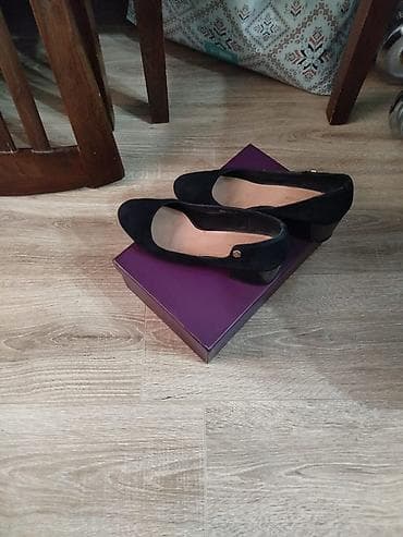 Туфли: Классические женские туфли-лодочки - Цвет: черный - Материал верха — 1