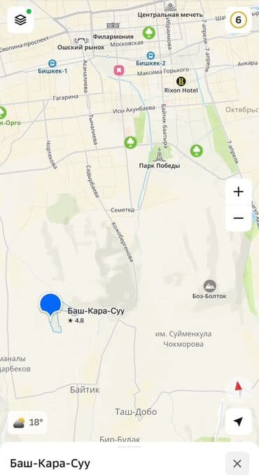 купить участок в бишкеке недорого: 8 соток, Для бизнеса, Красная книга — 4