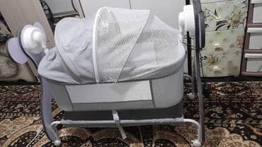 Люлька, Б/у, Колыбель, цвет - Серый, Самовывоз