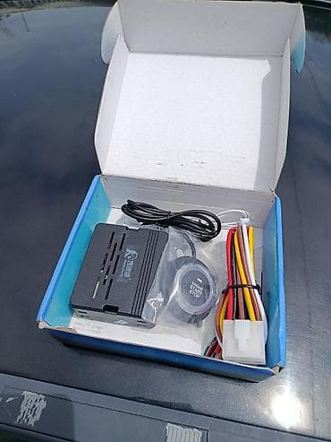 авто стоп: Кнопка запуска двигателя с модулем (Engine Start/Stop), комплект 12V — 1