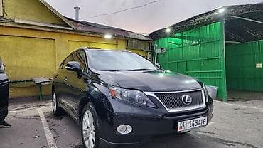 Унаа: Lexus RX: 2010 г., 4.5 л, Вариатор, Гибрид, Кроссовер — 2