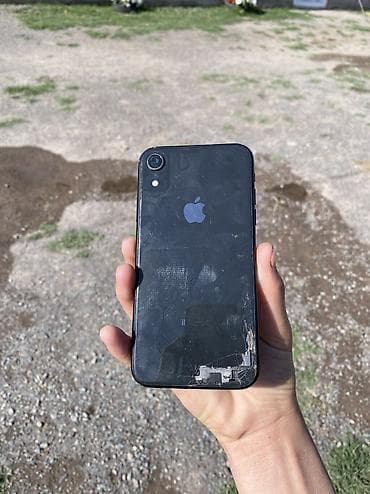 poco x6 pri: IPhone Xr, Б/у, 64 ГБ, Черный, Чехол, 77 % — 1