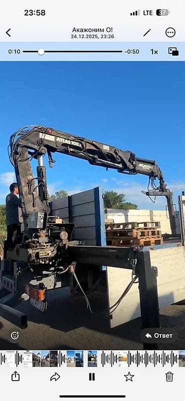 Коммерческий транспорт: Манипулятор, 2003 г., от 4 т — 1