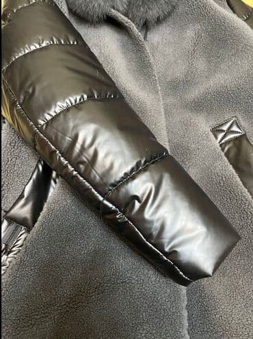 Прокат одежды: Пуховик, Длинная модель, С капюшоном, XL — 6