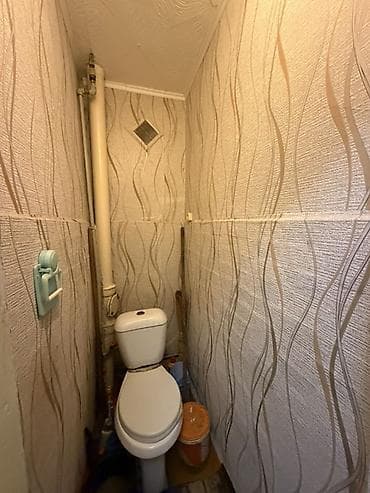 квартира киргизия 2: 2 комнаты, 42 м², Хрущевка, 1 этаж, Старый ремонт — 9