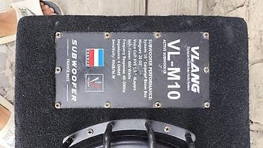 pass: Активный сабвуфер VLANG VL-M10 (10") Характеристики: - Тип: активный — 2