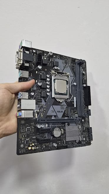 core i3 9100: Материнская плата для ПК, Новый, Asus, LGA1151, Micro-ATX — 1