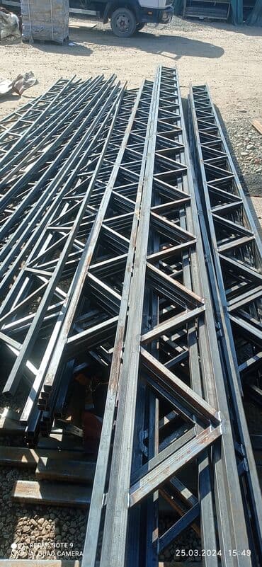 Канцтовары: Готовые Фермы для Навеса. Фермы металлические. Все виды металлических — 6