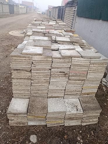 ош бетон: Брусчатка Б/У продается Описание: - Материал: вибропрессованный — 4