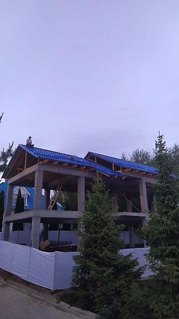 Курулуш жана оңдоо кызматтары: Крыша жабабыз любой сложность - Монтаж скатных крыш любой сложности — 5