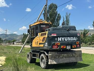work equip: Экскаватор, Hyundai, Колесный — 8