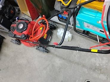 косилка мини: Газонокосилка бензиновая с колесным приводом - Тип: самоходная — 1