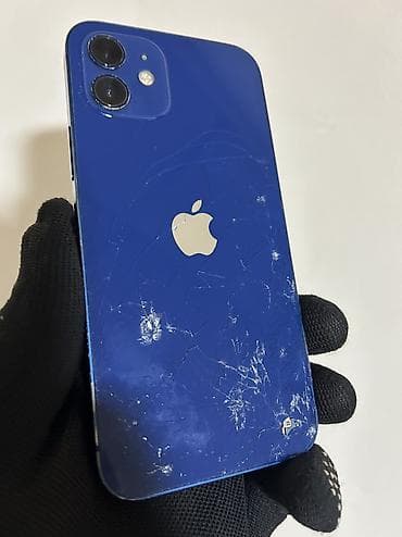 трутон: IPhone 12, Б/у, Синий, Защитное стекло, Чехол — 8